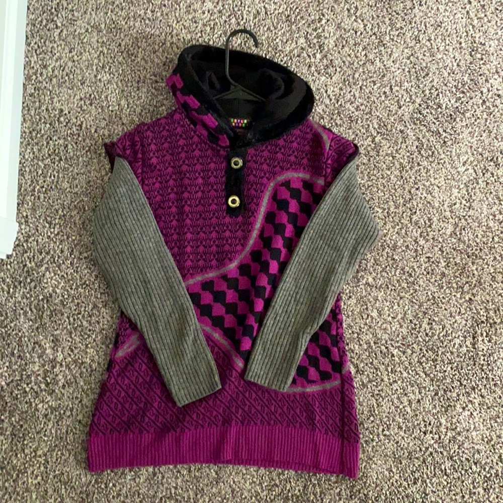 Purple hoodie 🥰